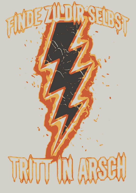 TRITT IN ARSCH - SHIRT - RESPEKT IST NICHT VERHANDELBAR