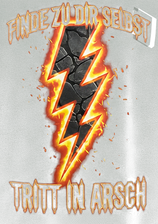 TRITT IN ARSCH - SHIRT - RESPEKT IST NICHT VERHANDELBAR